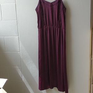 H&M burgundy dress
